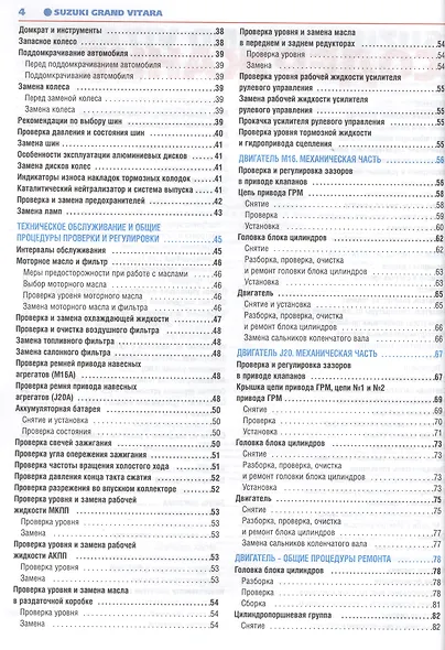 Suzuki Grand Vitara: Руководство по эксплуатации, техническому обслуживанию и ремонту. Вып. с 2005 г. - фото 3