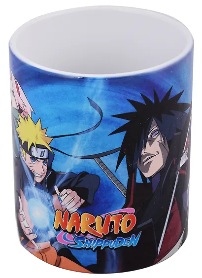Кружка в подарочной упаковке Аниме Naruto vs Madara (Наруто) (керамика) (320 мл) - фото 2