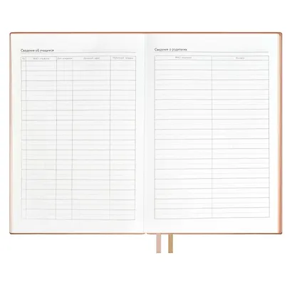 Ежедневник учителя А5 160л "ШЕВРЕТ РОЗОВЫЙ" кожзам, блинт.тисн., цветн.срез, два ляссе, закладка из иск.кожи - фото 12