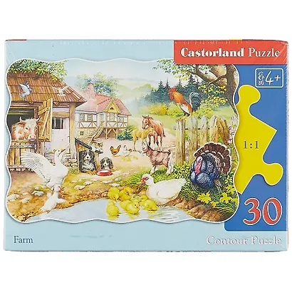 Пазл Castorland MIDI Ферма 30эл, 32*23см В-03136 - фото 1