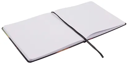 Скетчбук 200*200 56л "КотоАрт. Мона Лиза" 140г/м2, тв.обложка, 7БЦ, резинка, скругл.углы, ляссе - фото 3