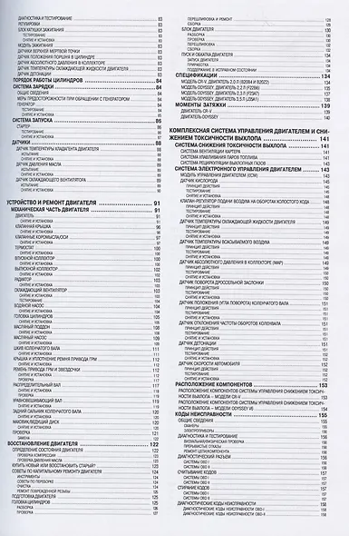 HONDA CR-V, ODYSSEY. Модели выпуска 1995-2001 гг. c бензиновыми двигателями. Устройство и ремонт - фото 3