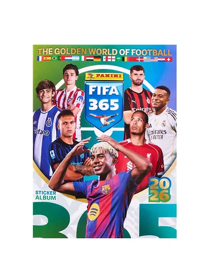 Альбом для коллекционирования наклеек PANINI FIFA 365-2026 - фото 1