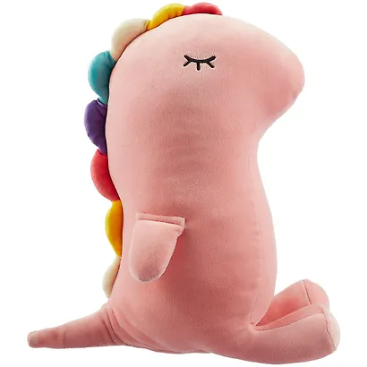 Мягкая игрушка Динозавр, радужный гребень 3 цвета микс,35 см ( текстиль) - фото 2