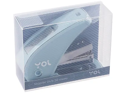Степлер Yoi, Inspiration series, со скобами, в ассортименте - фото 8