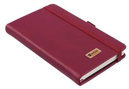 Записная книжка А7 100л лин. "Classic" бордовая, 7БЦ, Schiller - фото 2