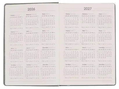 Ежедневник дат. 2026г. А5 176л "FLOREALE. Eucalyptus" 7Б, иск.кожа, интегр.переплет, тонир.блок, тисн.фольгой, запечат.торец, ляссе, инд.уп - фото 6