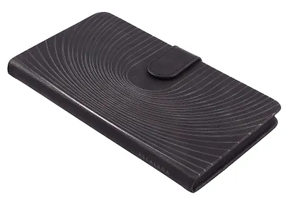 Ежедневник недат. А6+ 120л 110x190 "Тиволи" черный, кожзам, тв.переплет, тисн.фольгой, магнит.клапан, офсет, загругл.углы, справ.мат-лшы, ляссе, инд.уп - фото 2