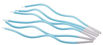 Набор свечей для торта Mint Wave (волны мятные) (6шт) (17см) (12-7color-candle_19) - фото 3