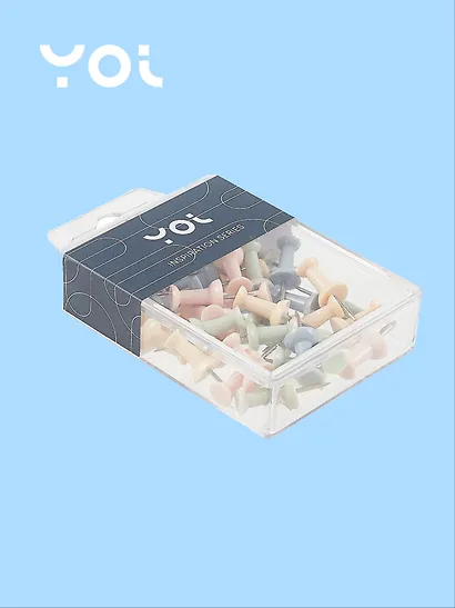 Кнопки-гвоздики Yoi, Inspiration series, 21 мм 40 штук, в ассортименте - фото 2