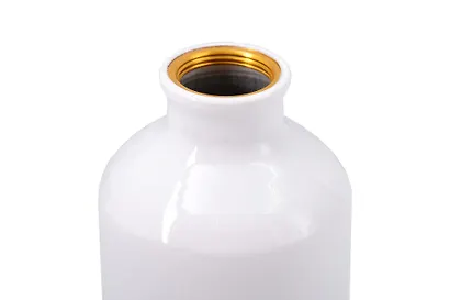 Бутылка с карабином Аниме Глаза (розовые) (металл) (500мл) - фото 4