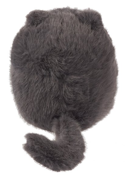 Мягкая игрушка Кот с желтыми глазами (23см) (серый) (12-20251204-NB_117) - фото 5