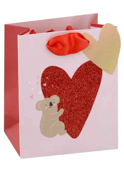 Пакет А6 14*11*6 "I love you" жен. - фото 2