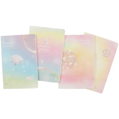 Тетрадь в клетку Languo, Diamonds in the sky, 40 листов, в ассортименте - фото 6