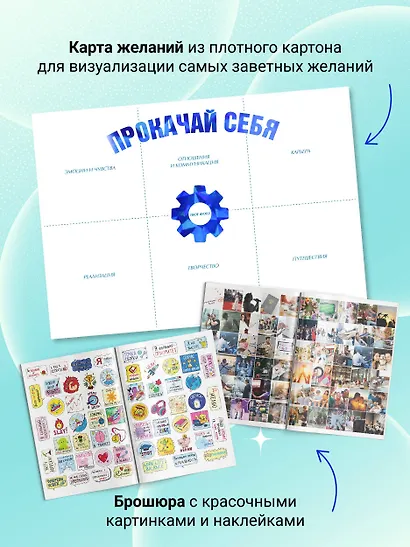 Прокачай себя: карта твоих побед (карта желаний в тубусе) - фото 4