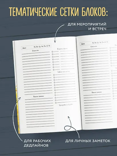 Ежедневник недат. А5 72л "Мне уже этот МУР абсолютно понятен" - фото 4