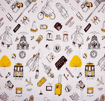 Отрез льна Город 48х48см (орр) - фото 2