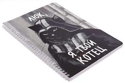 Тетрадь в клетку "Котец", А4 100 листов - фото 2