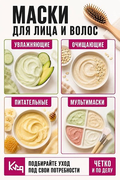 Домашние маски. Для волос, для лица - фото 4