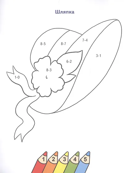 Раскраска Одежда - фото 3