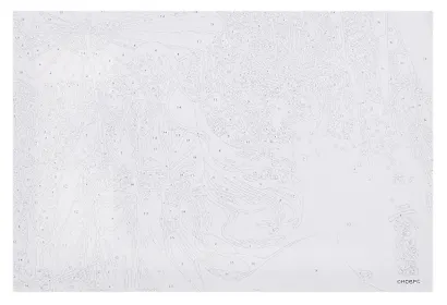 Картина по номерам "Благословение небожителей. Се Лянь и Хуа Чен. Цветение сакуры" - фото 3