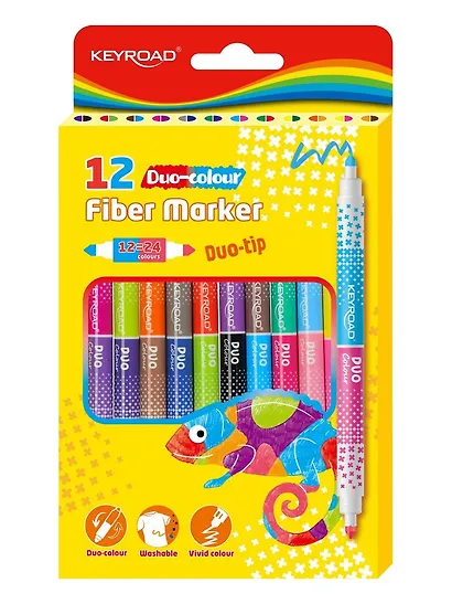 Фломастеры 12цв - фото 1