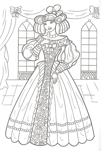 Феи из сказок. Раскраска - фото 2