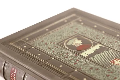 "О военном искусстве. Государь." Никколо Макиавелли. Книга в коллекционном кожаном переплете ручной работы - фото 2