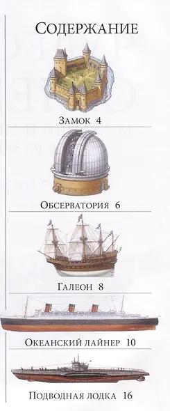 Чудесные сечения. 18 зданий и механизмов в разрезе - фото 3
