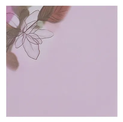 Блок бумаги 90*90 самоклеящийся 100л "Нежный цветок", инд.уп., подвес - фото 1