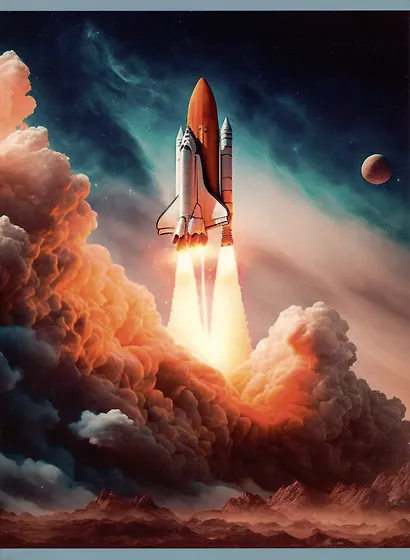 Тетради в клетку Listoff, "В космос", А4, 48 листов - фото 1