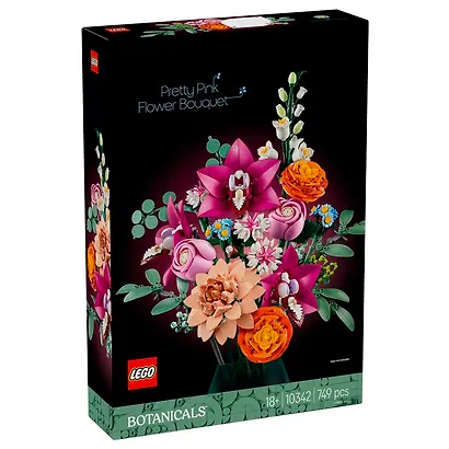 LEGO Botanical Collection: Красивый букет розовых цветов, 749 деталей (10342) - фото 2