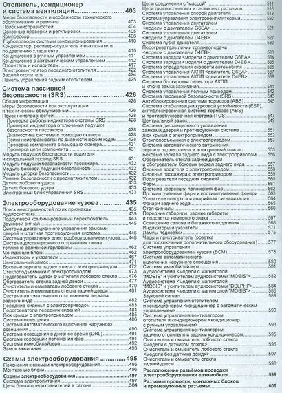 Hyundai Santa Fe. Модели 2006-2009 гг. выпуска с бензиновым G6EA (2,7 л.) и дизельным D4EB (2,2 л. Common Rail) двигателями. Руководство по ремонту и техническому обслуживанию - фото 5