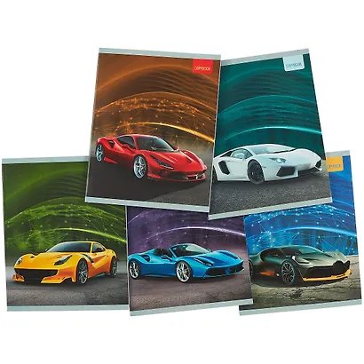 Тетрадь в клетку Listoff, "Скорость дня", 48 листов, в ассортименте - фото 7