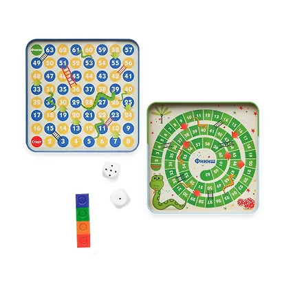 Магнитная игра "Змеи и лестницы" - фото 2