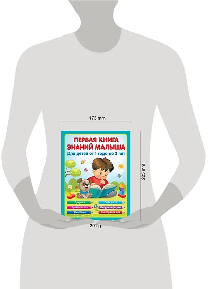 Первая книга знаний малыша для детей от 1 года до 3 лет - фото 14