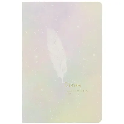 Тетрадь в клетку Kairui, White feather, 32 листа, в ассортименте - фото 4