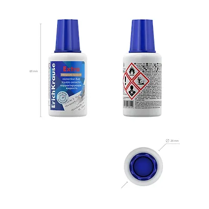 Корректор 20 мл с губкой, Erich Krause - фото 5