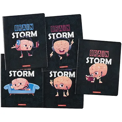 Тетрадь в клетку Academy Style, "Мозговой штурм", 48 листов - фото 7