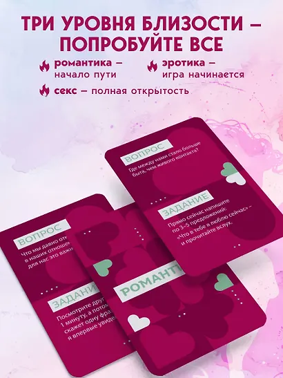 Искра между нами. 75 вопросов и заданий для честных разговоров и настоящей близости. Карты для развития и поддержания сексуальности в паре - фото 6