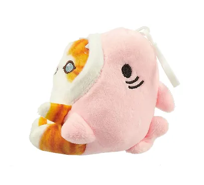 Брелок Котик кигуруми (акула) (текстиль) (10 см) (12-0727-Z5) Bookvalno - фото 4