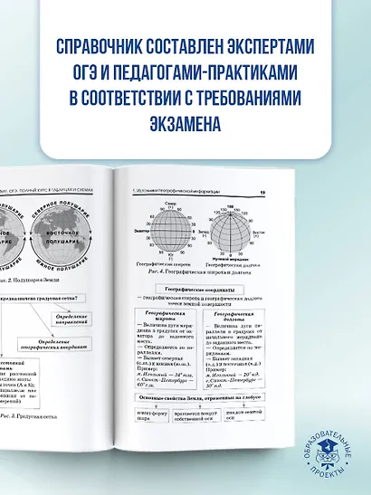 ОГЭ. География. Полный курс в таблицах и схемах для подготовки к ОГЭ - фото 5
