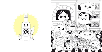 Вааау! Я раскрашиваю KAWAii - фото 6