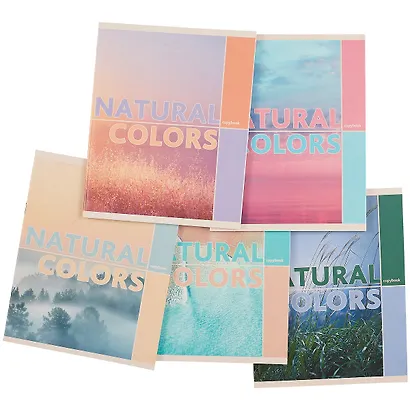 Тетрадь в линейку Listoff, "Природные мотивы", 40 листов, в ассортименте - фото 7