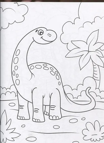 РАСКРАСКА ДЛЯ ФАНАТОВ. ДЛЯ ФАНАТОВ ДИНОЗАВРОВ - фото 5