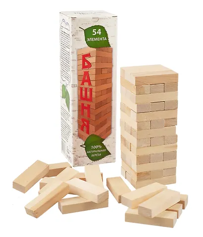 Башня. 54 детали (береза) - фото 2