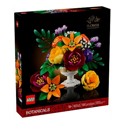 10345 Конструктор LEGO Botanical Collection Цветочная композиция, 1161 деталей, возраст 18+ - фото 3