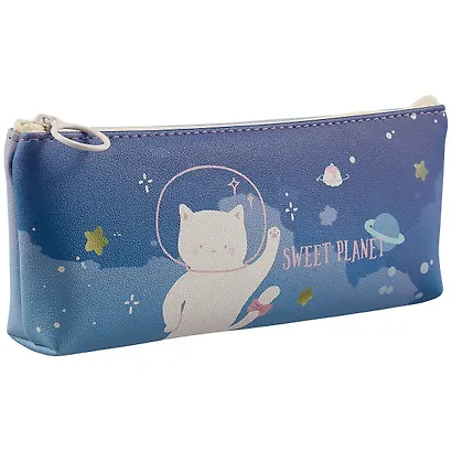 Пенал «Кот в космосе», 8.5 х 21.5 см - фото 1