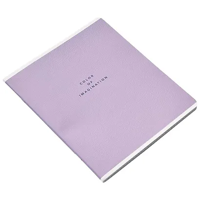 Тетрадь 48л кл. "Block", сиреневый, скрепка, карт.обл., микротекстурирование, ламинация - фото 3