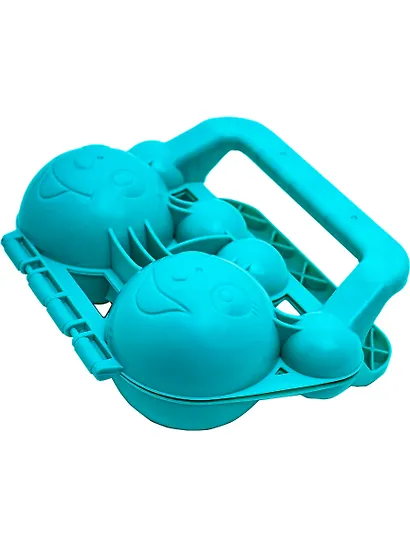 Форма для снега и песка "Гусеничка" (20х15 см, в сетке) - фото 2